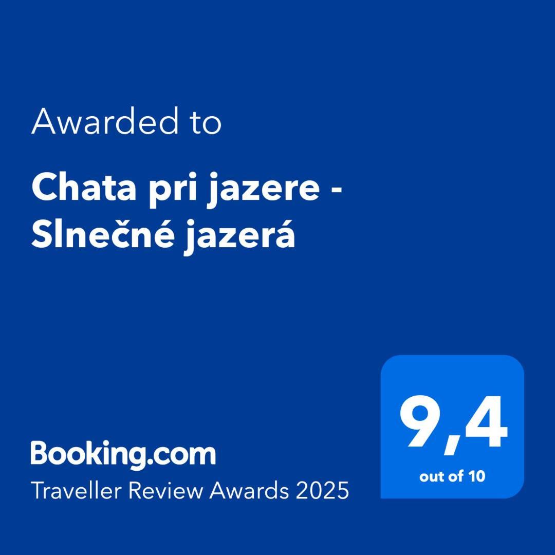Chata Pri Jazere - Slnecne Jazera Senec Esterno foto